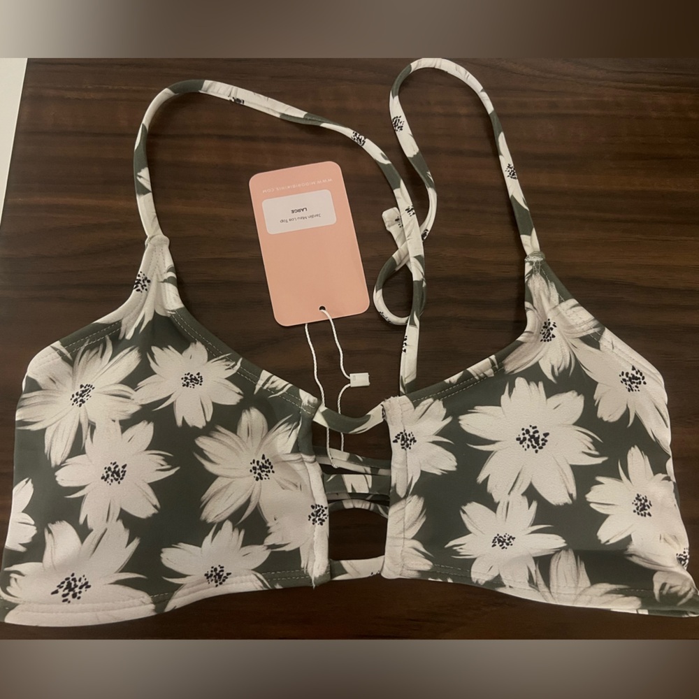 Midori Floral Bikini Top